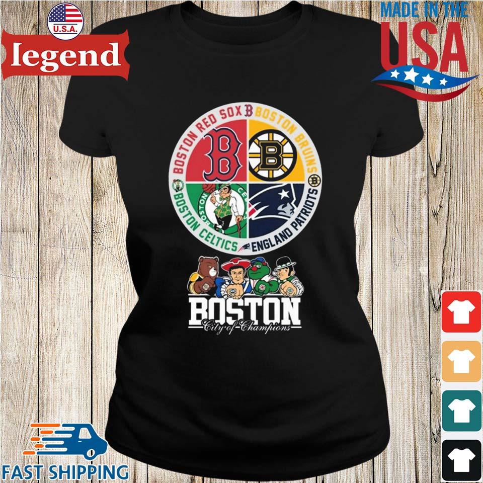 Boston city sports teams, Boston Red Sox, Bruins, Celtics and Patriots  shirt, hoodie, sweater, long sleeve and tank top