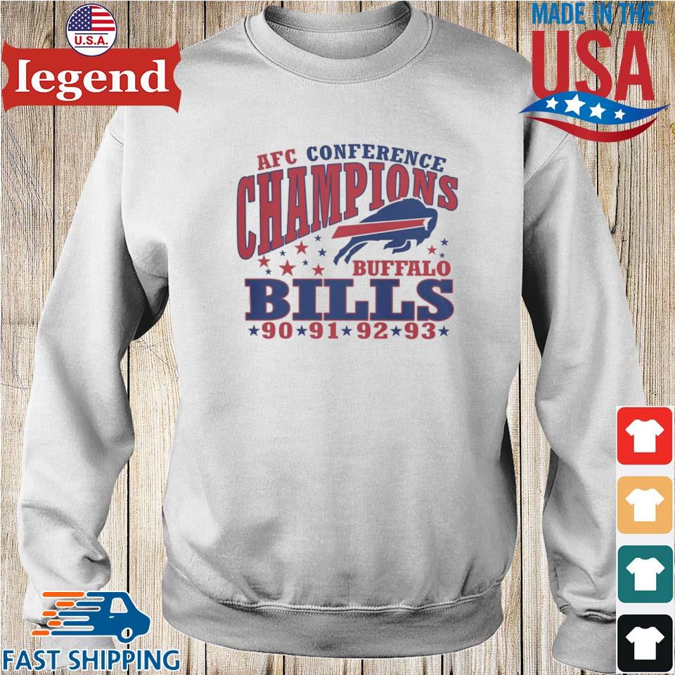 Buffalo Bills AFC Champion 1990-1993 Shirt, hoodie, sweater, long sleeve  and tank top