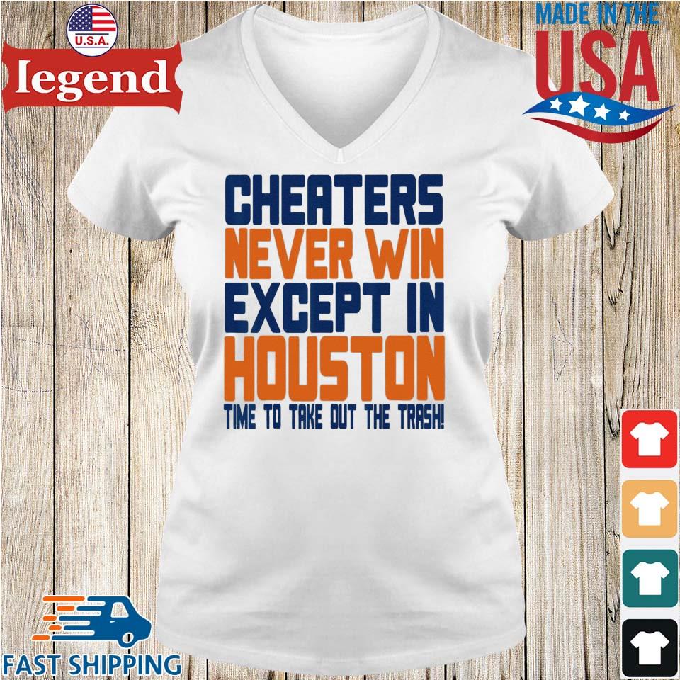 Cheaters Never Win Except In Houston Baseball Cheat Shirt, hoodie