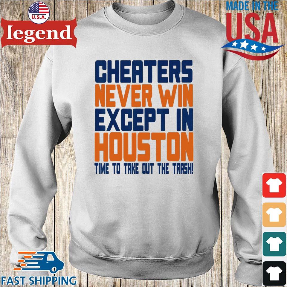 Houston Astros Cheating Sweatshirt Unisex Adult Size S to 3XL