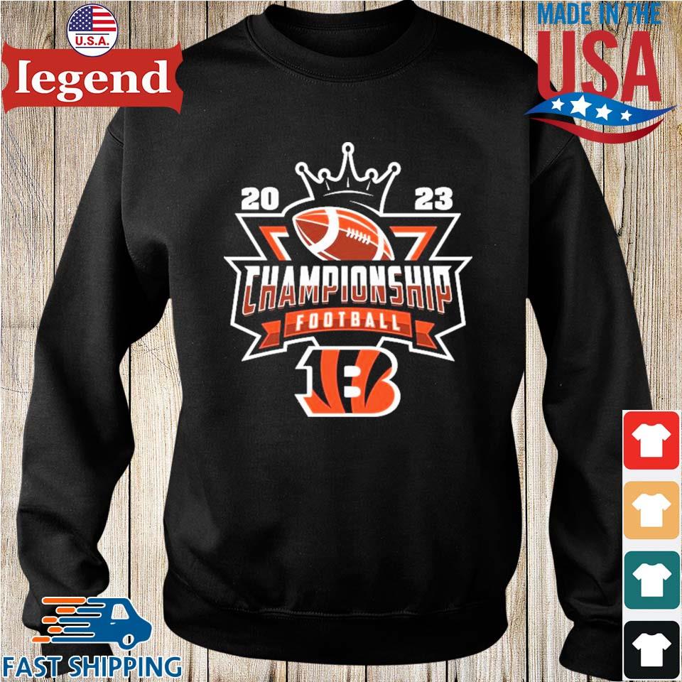 Cincinnati Bengals 2023 Championship Football NFL logo T-shirt