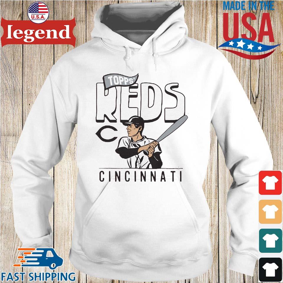 Cincinnati Reds Topps baseball retro shirt, hoodie, sweater, long sleeve  and tank top