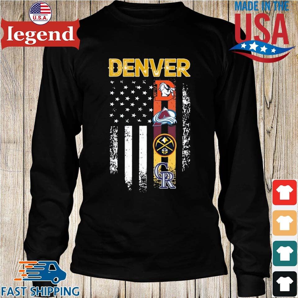 Official colorado Avalanche Rockies Denver Broncos Nuggets City Champions T  Shirt, hoodie, sweater, long sleeve and tank top