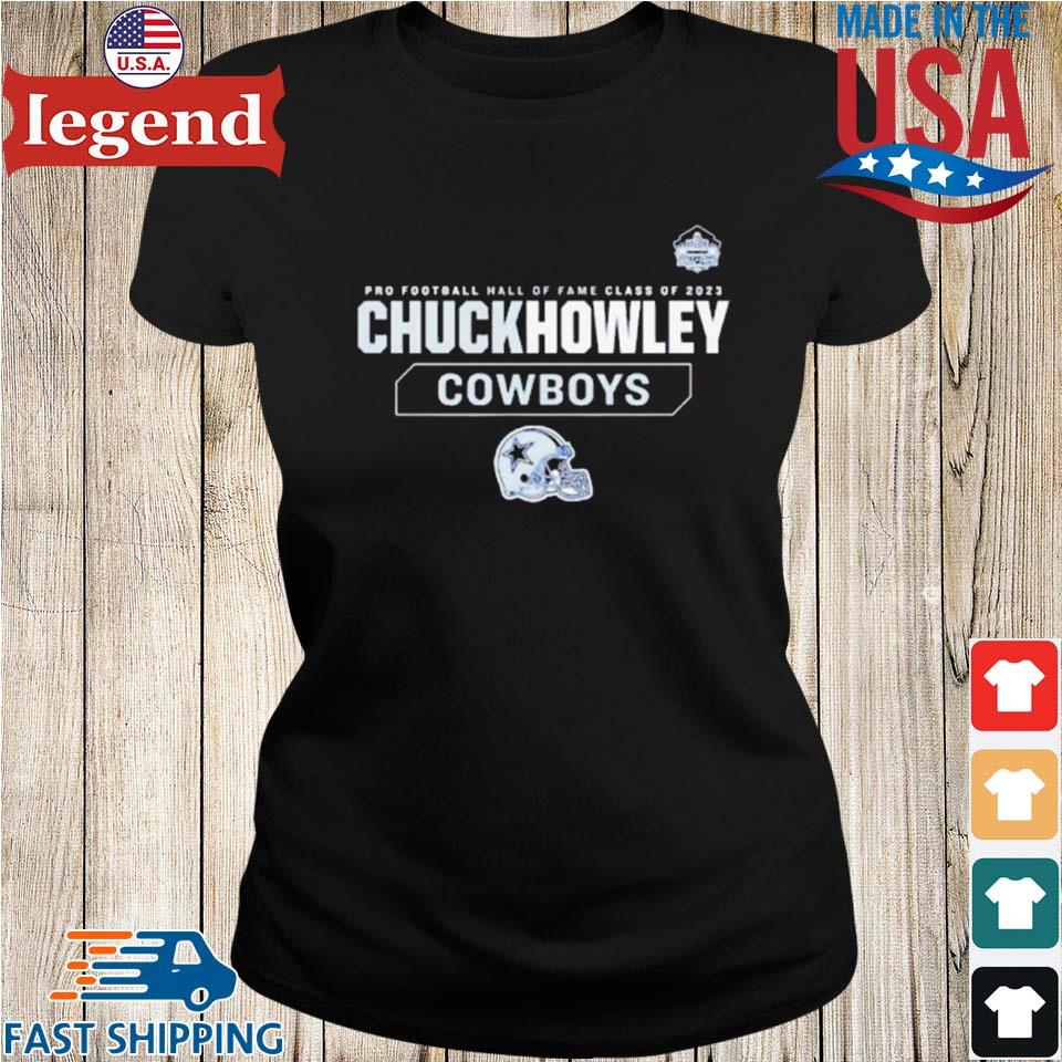 Official chuck howley Dallas Cowboys pro Football hall of fame