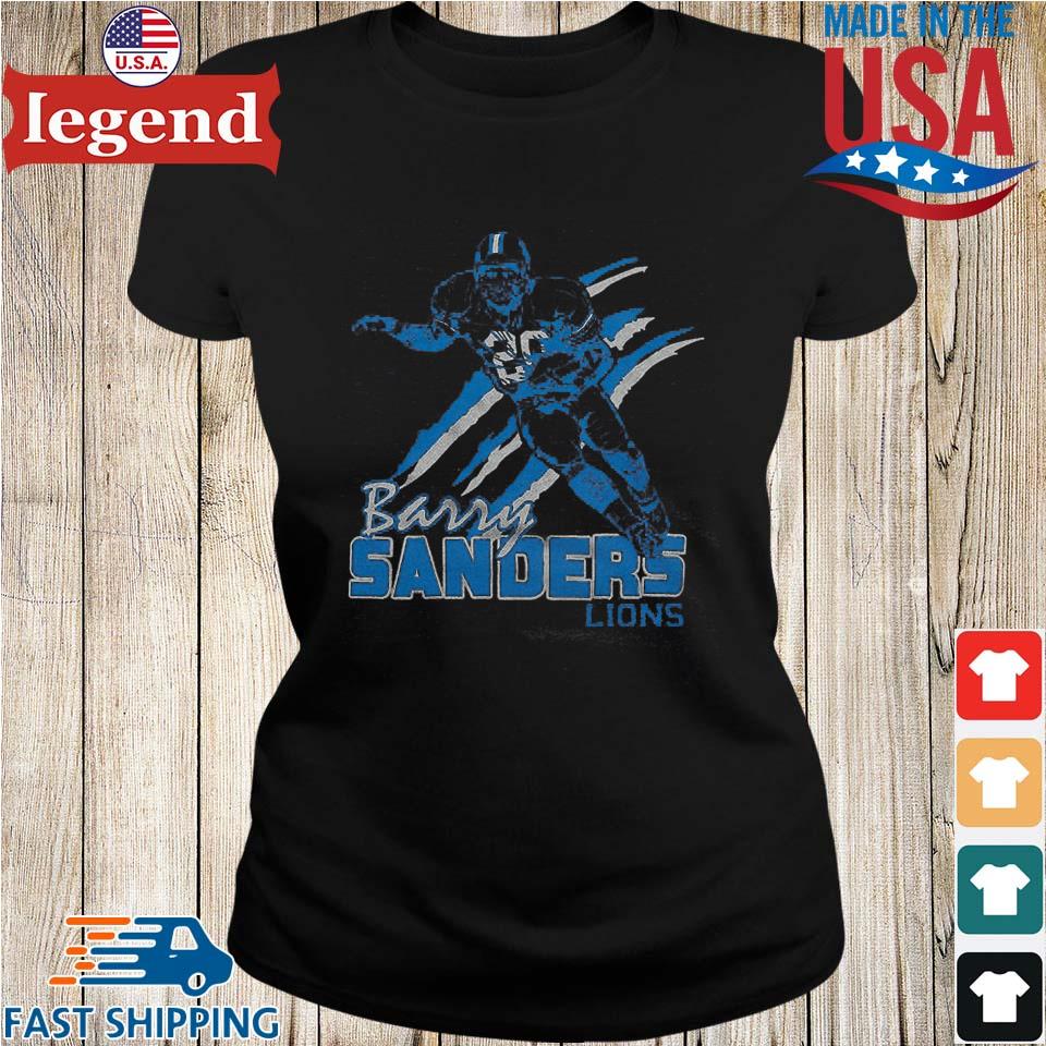 NFL Detroit Lions Barry Sanders For Women 3D Hoodie All Over Printed -  T-shirts Low Price