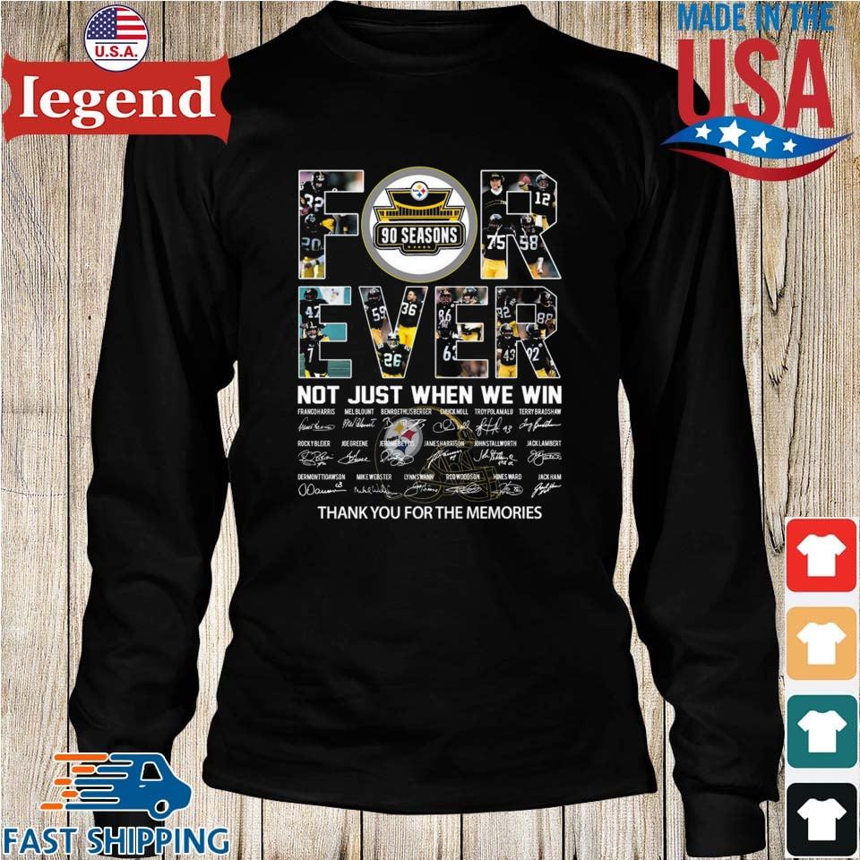 Pittsburgh Steelers Legends In History signatures shirt, hoodie, sweater,  long sleeve and tank top