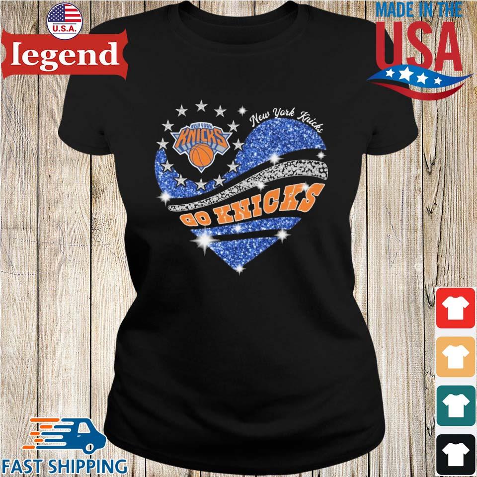 Go New York Knicks Legend Heart Diamond T-shirt,Sweater, Hoodie, And Long  Sleeved, Ladies, Tank Top