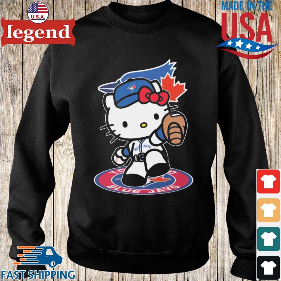 Official hello Kitty Player Toronto Blue Jays Baseball T Shirt