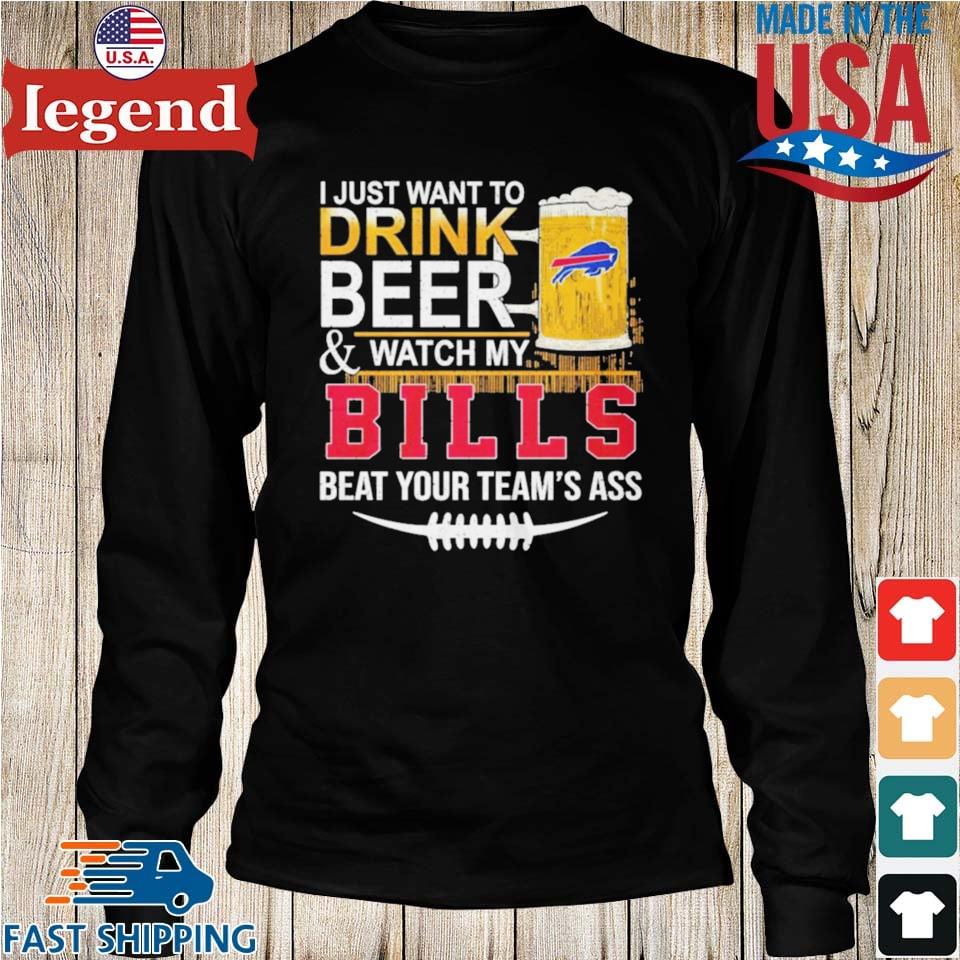 Buffalo Bills This Team Makes Me Drink Shirt