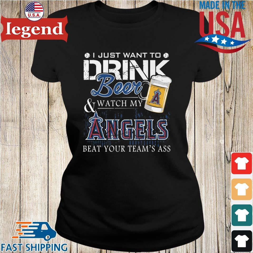 Los Angeles Angels Ladies T-Shirt, Ladies Angels Shirts, Angels