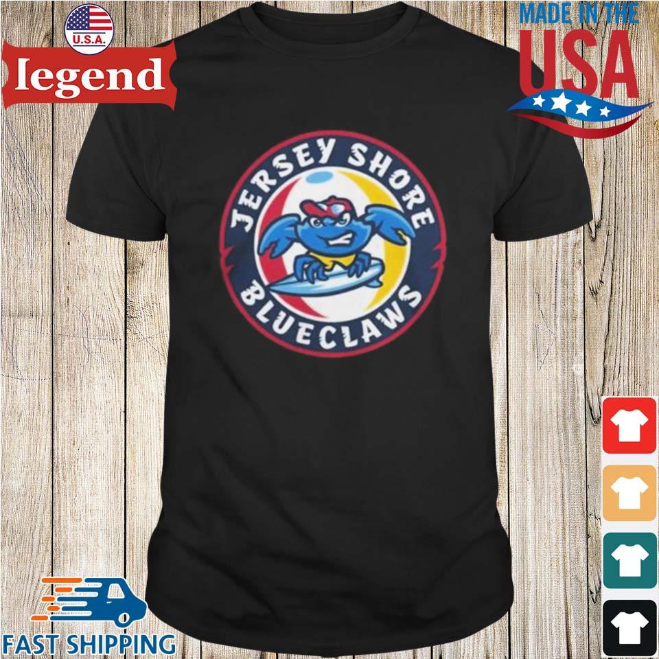 Jersey Shore BlueClaws baseball shirt, hoodie, sweater, long sleeve and  tank top