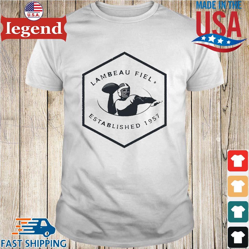 Lambeau Field Established 1957 T-shirt,Sweater, Hoodie, And Long