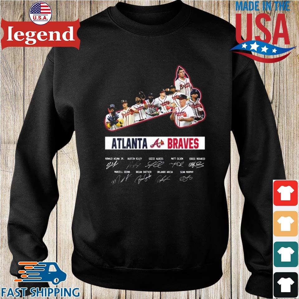 Limited Edition Atlanta Braves Signatures Unisex T-shirt,Sweater
