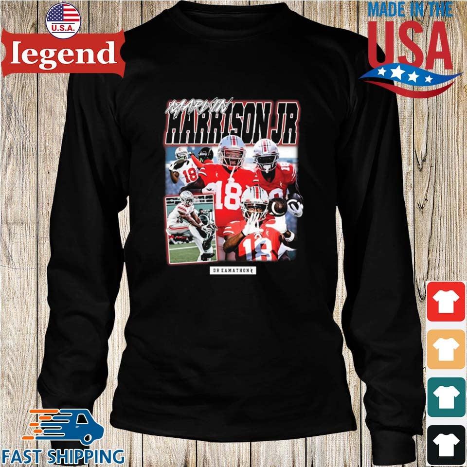 Official Number 18 Dreamathon Merch Marvin Harrison Jr Dreams shirt,  hoodie, longsleeve, sweater