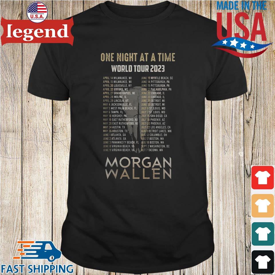 Morgan Wallen World Tour 2023 One Night At A Time T-Shirt - Bring