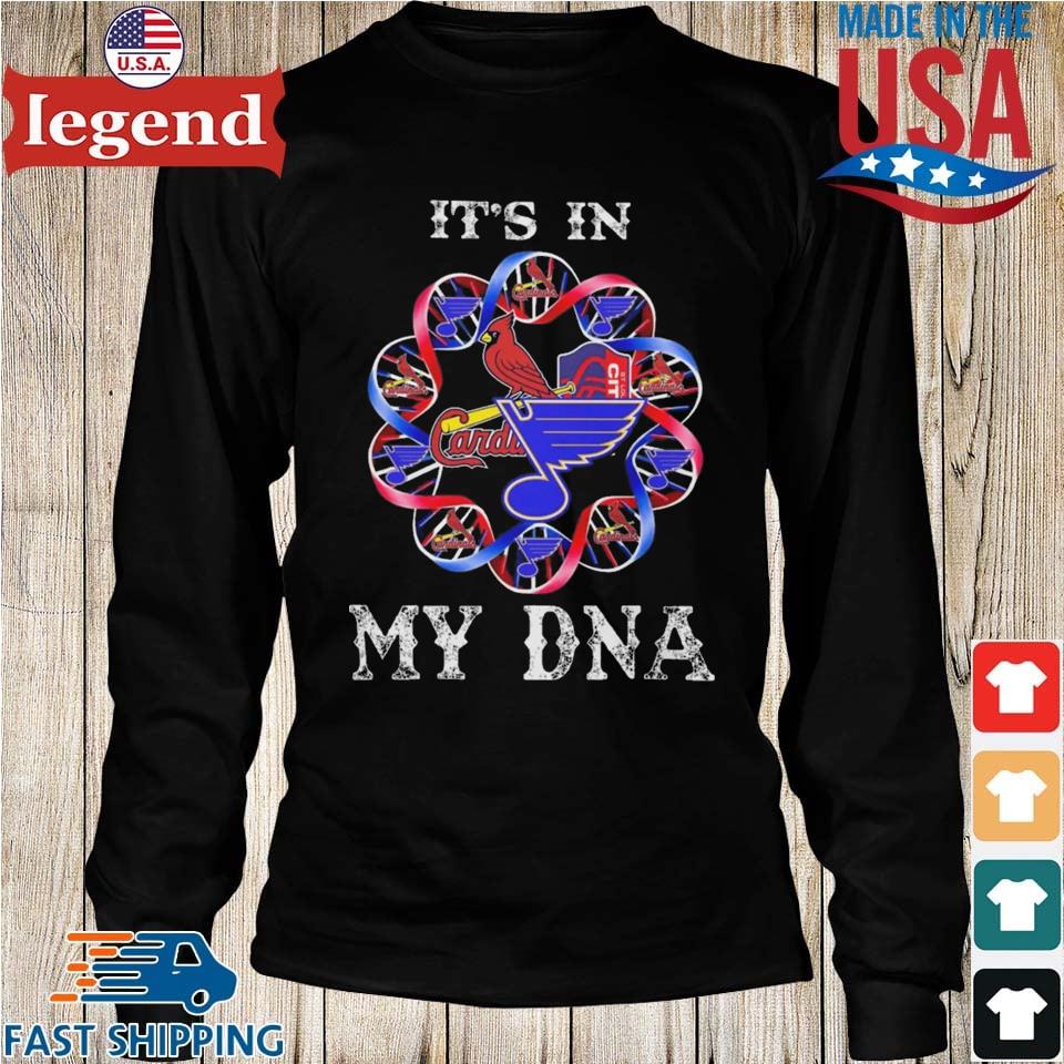 My DNA st louis city sc st louis cardinals st louis blues T-shirt