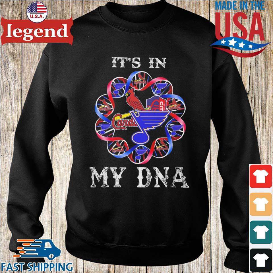 My Dna St Louis City Sc X Cardinals X Blues T-Shirt, hoodie