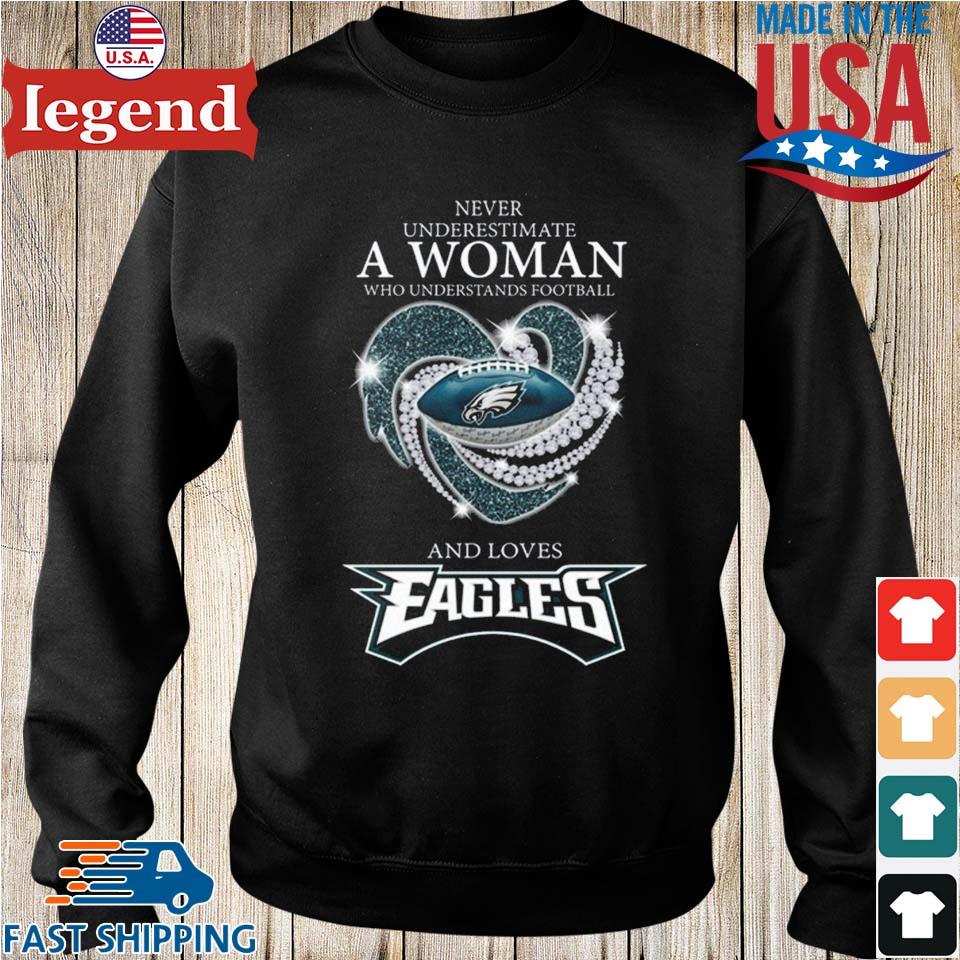 Philadelphia Eagles football heart logo 2023 T-shirt, hoodie, sweater, long  sleeve and tank top