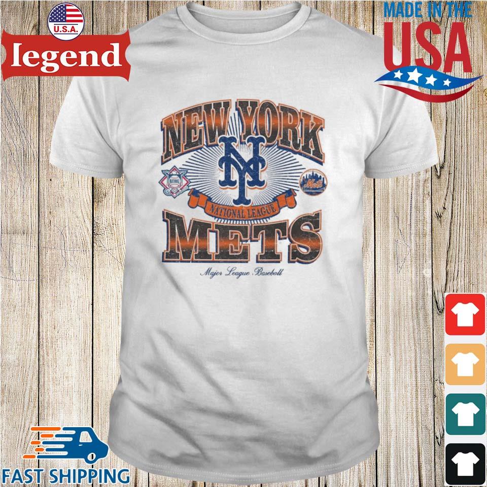 VTG MLB New York Mets Orange Baseball Jersey