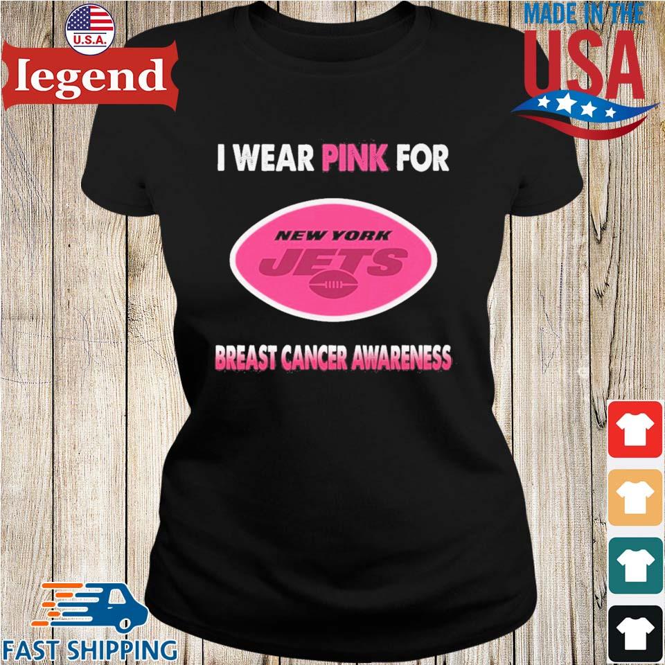 Nike Men's New York Jets Breast Cancer Awareness Legend T-shirt in Pink for  Men