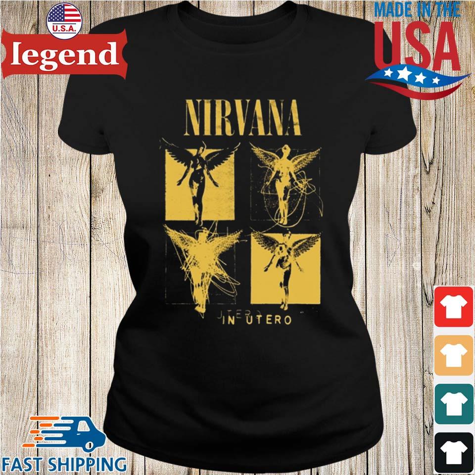 Nirvana In Utero Grid T-shirt,Sweater, Hoodie, And Long Sleeved