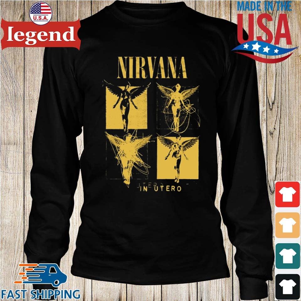 Nirvana In Utero Grid T-shirt,Sweater, Hoodie, And Long Sleeved