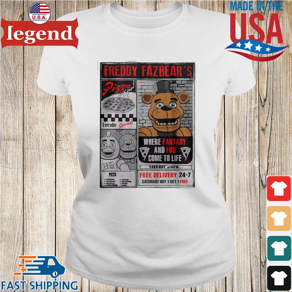  Five Nights At Freddy's Freddy Fazbear's Pizza 24 Oz