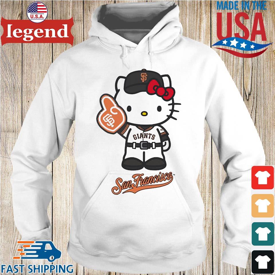 Logo San francisco giants hello kitty baseball shirt, hoodie, sweater, long  sleeve and tank top