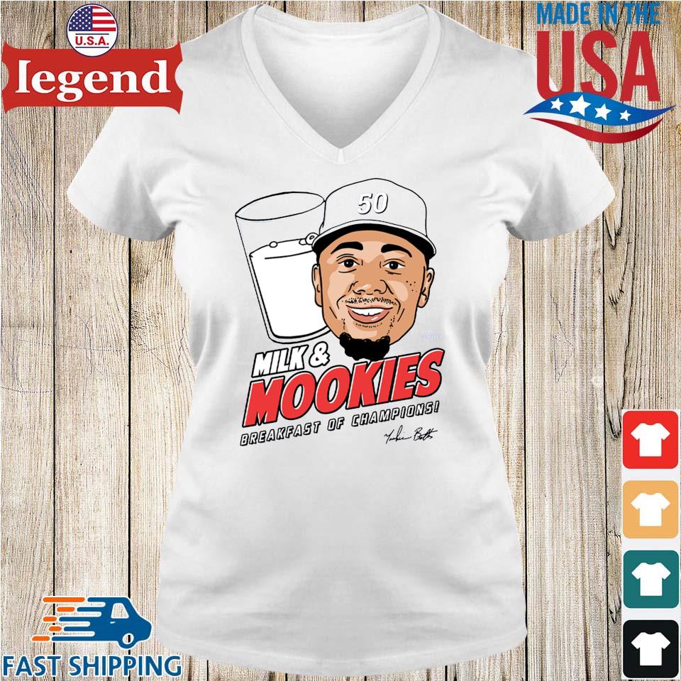 Official Milk & Mookies MLBPA Tee, LA Dodgers Gear