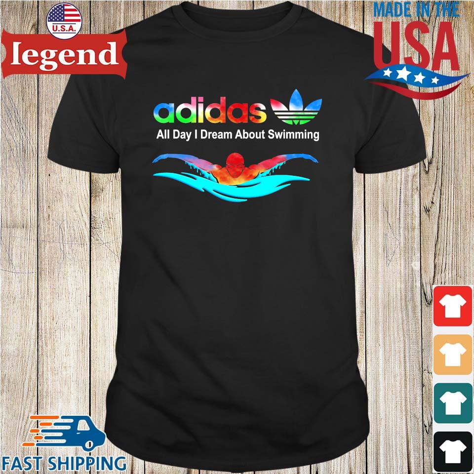 adidas swimming t shirt