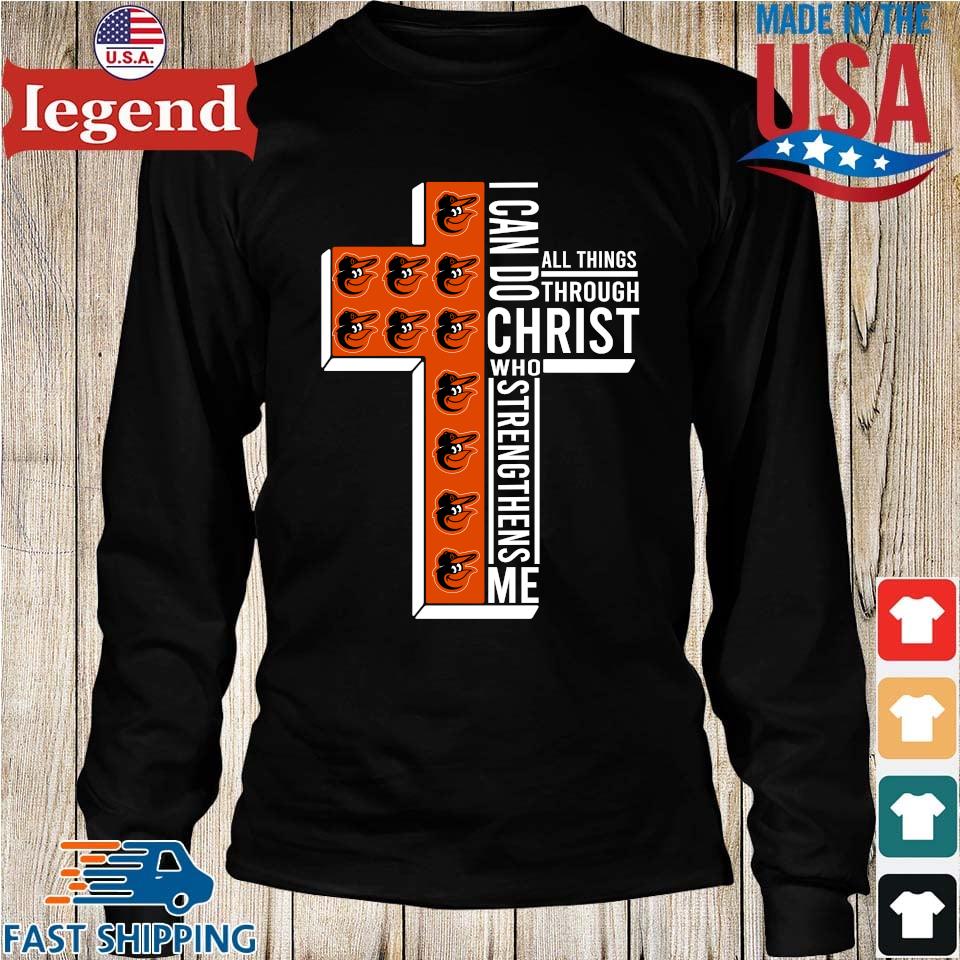 Original Baltimore Orioles Cross I Can Do Christ Who Strengthens