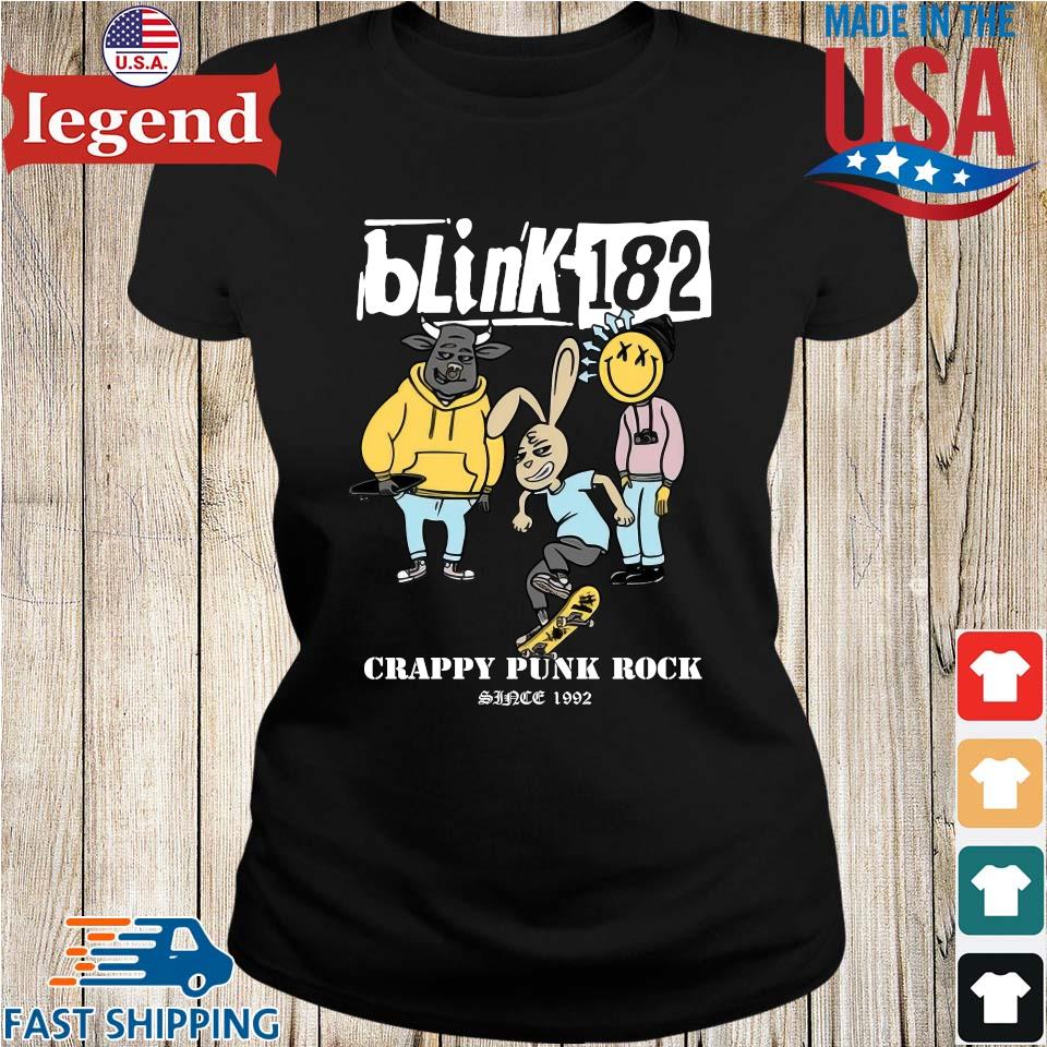 Original Blink-182 Crappy Punk Rock Since 1992 T-shirt,Sweater