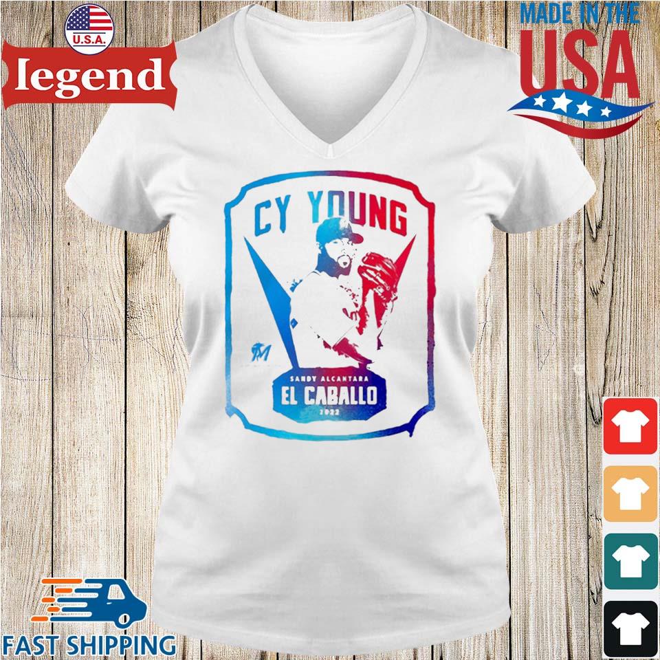 Original Cy Young Sandy Alcantara El Caballo 2023 T-shirt,Sweater