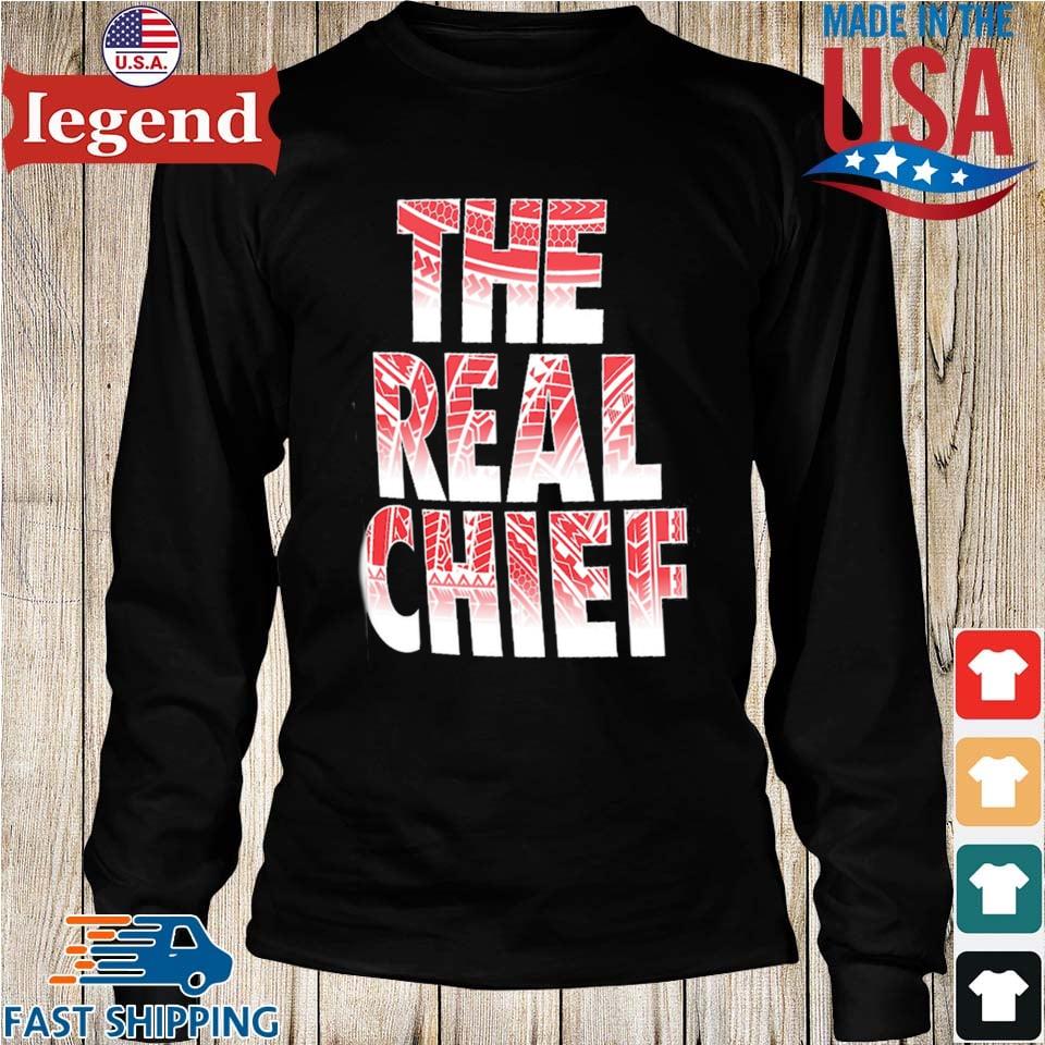 Men's Jey Uso Black The Real Chief T-Shirt