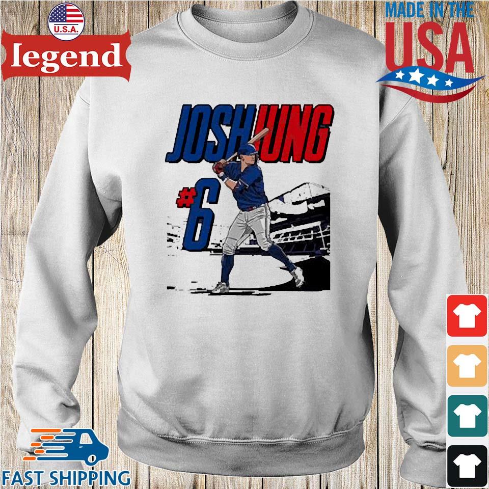 Josh Jung 6 Texas Rangers Baseball Shirt