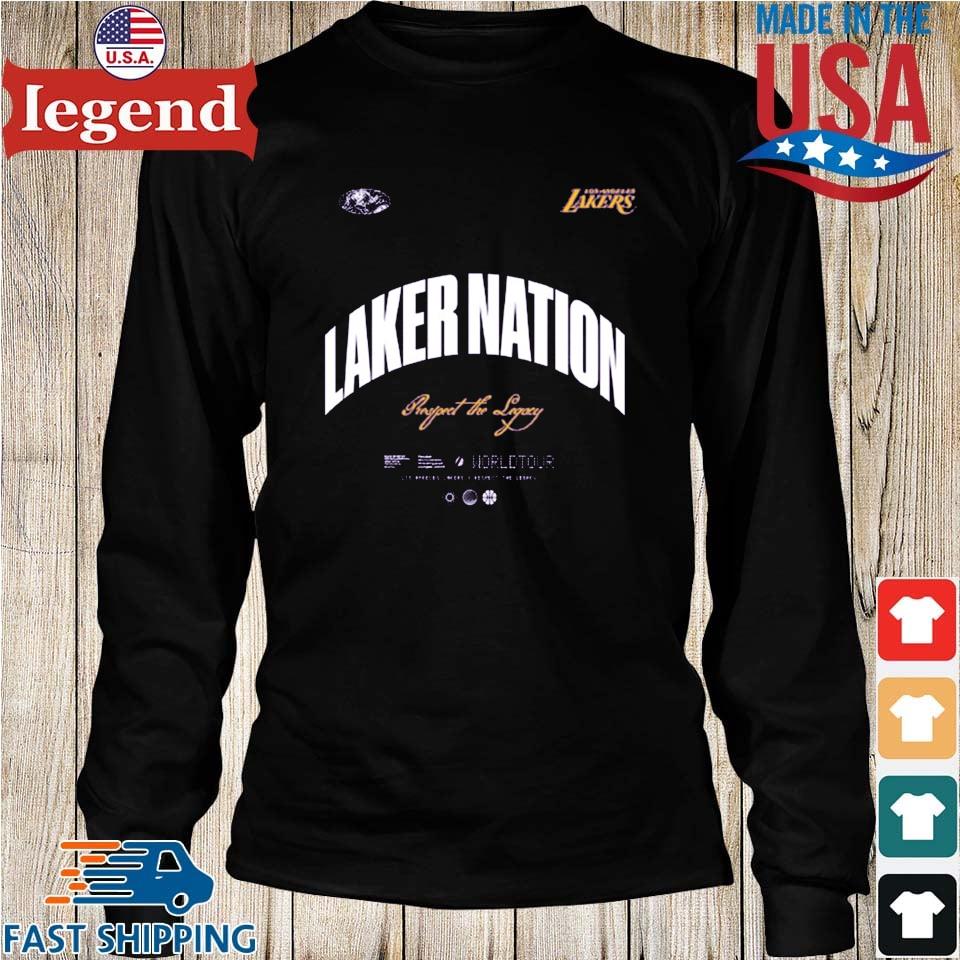 Original Los Angeles Lakers Nation World Tour T-shirt,Sweater, Hoodie, And  Long Sleeved, Ladies, Tank Top