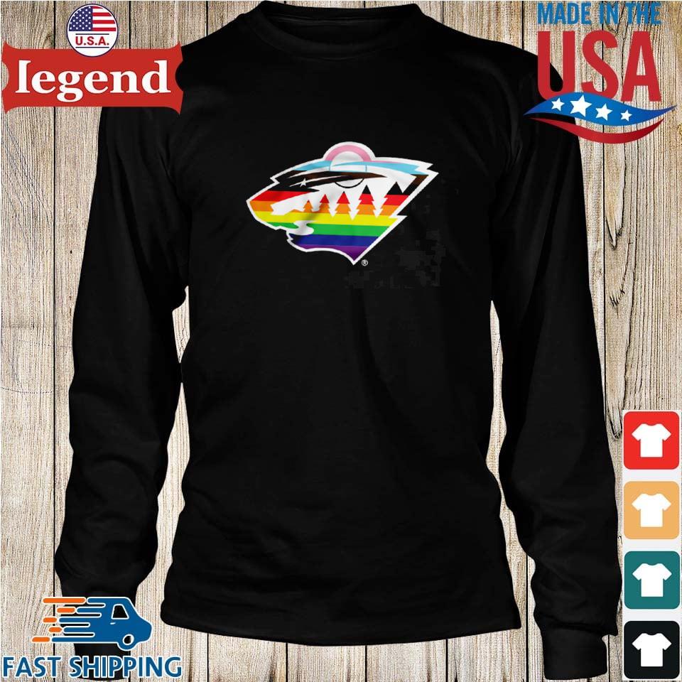 Minnesota Wild Pride Collection Gear , Wild Pride Collection T-shirts ,  Minnesota Wild Pride Collection Sweatshirts , Pride Collection Apparel