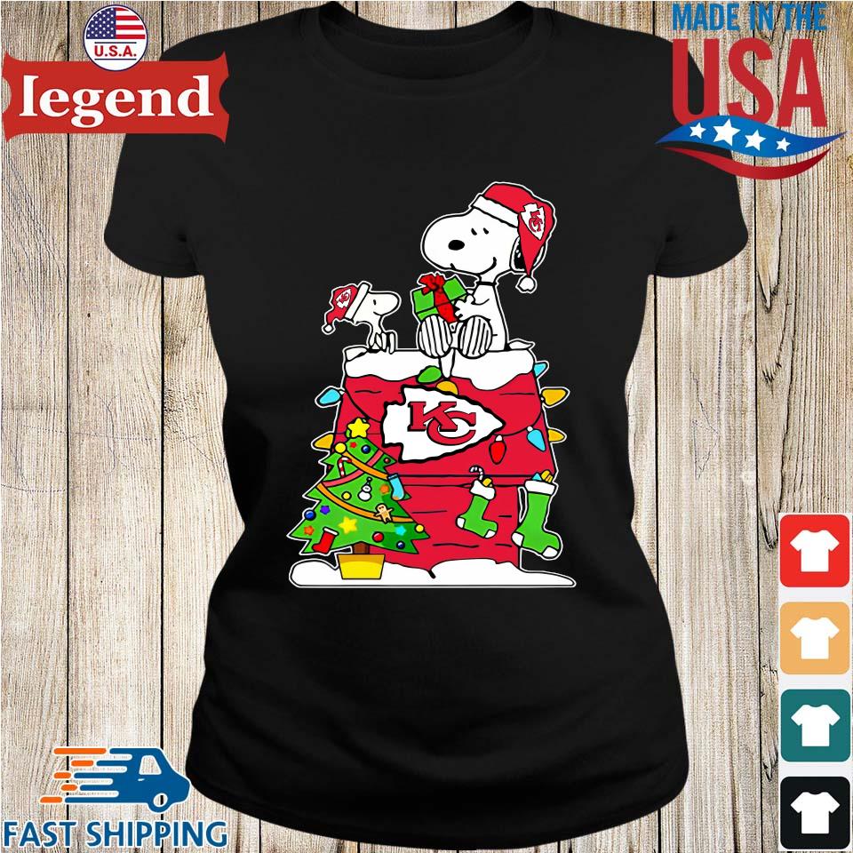 Official Kansas city Chiefs NFL Christmas logo T-shirt, hoodie