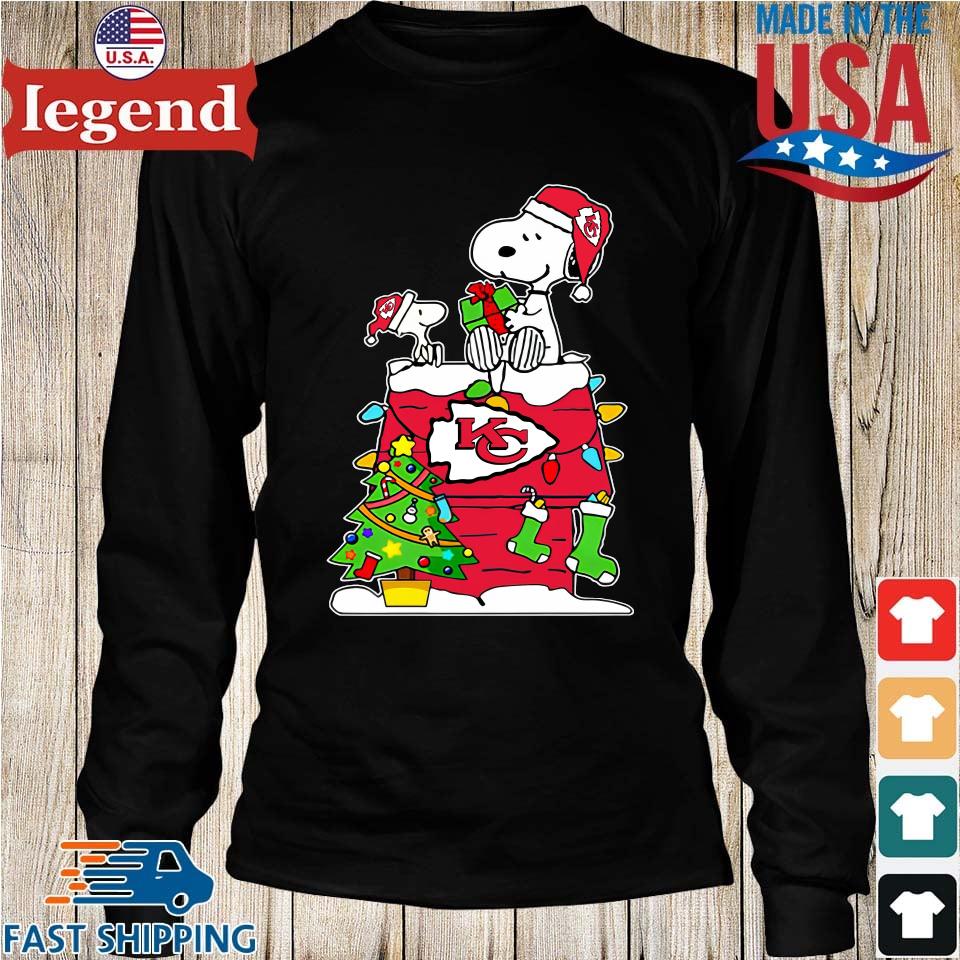 Official Kansas city Chiefs NFL Christmas logo T-shirt, hoodie, tank top,  sweater and long sleeve t-shirt