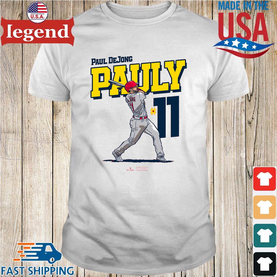 Official Pauly Paul Dejong St Louis Cardinals Shirt, hoodie, longsleeve,  sweatshirt, v-neck tee