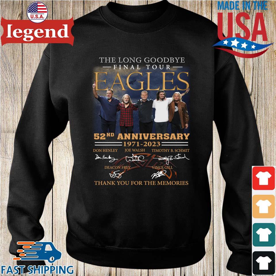 Eagles Shirt The Long Goodbye Eagles 52 Years 1971 2023 Memories