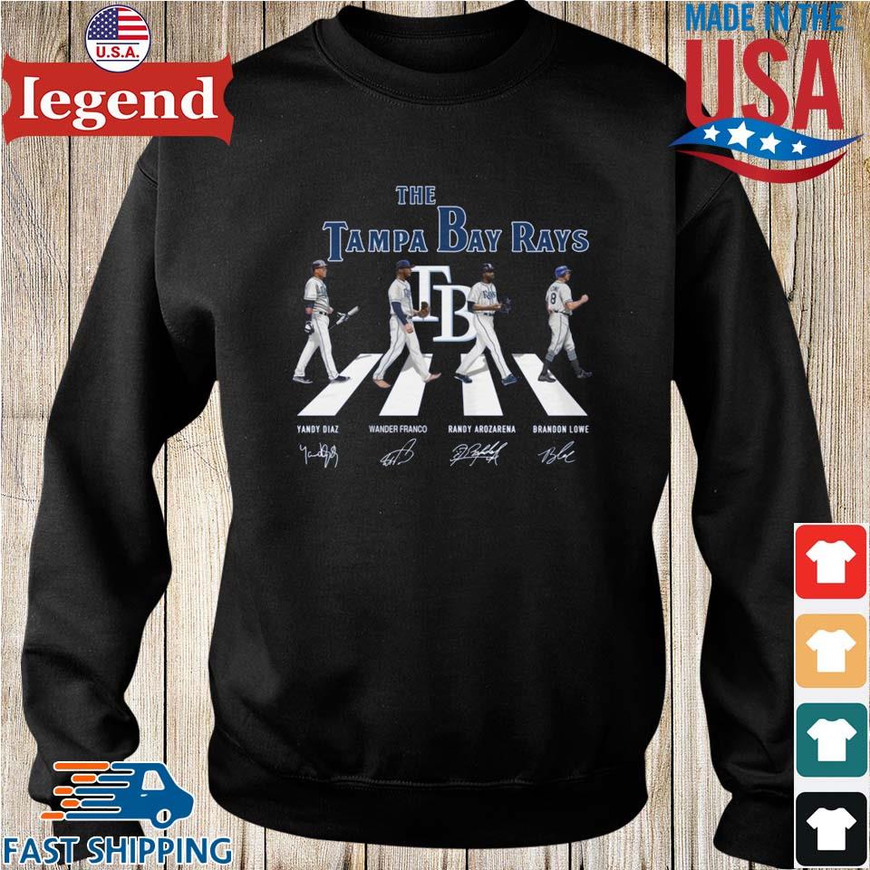 Original The Tampa Bay Rays Signatures T-shirt,Sweater, Hoodie, And Long  Sleeved, Ladies, Tank Top