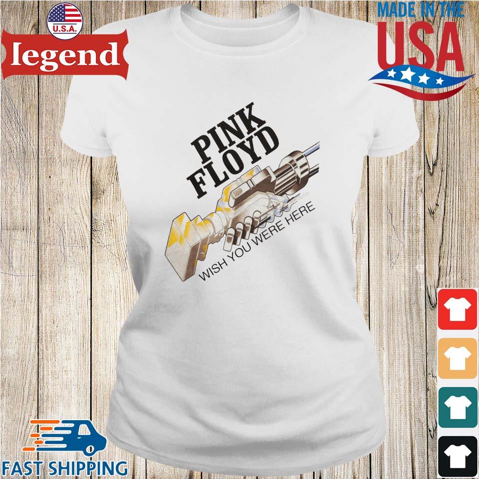 Pink Floyd T-Shirt | Watercolor Wish You Were Here Pink Floyd Shirt