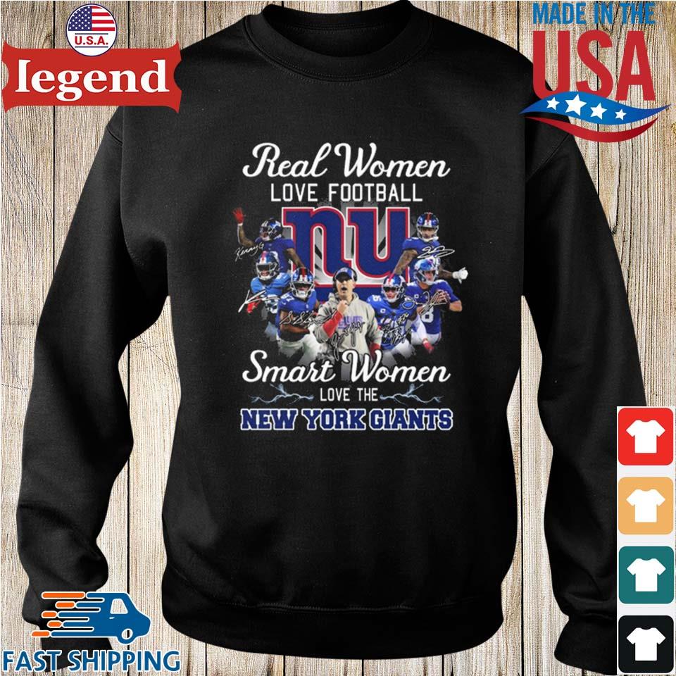 Real women love football smart women love the New York Giants 2023