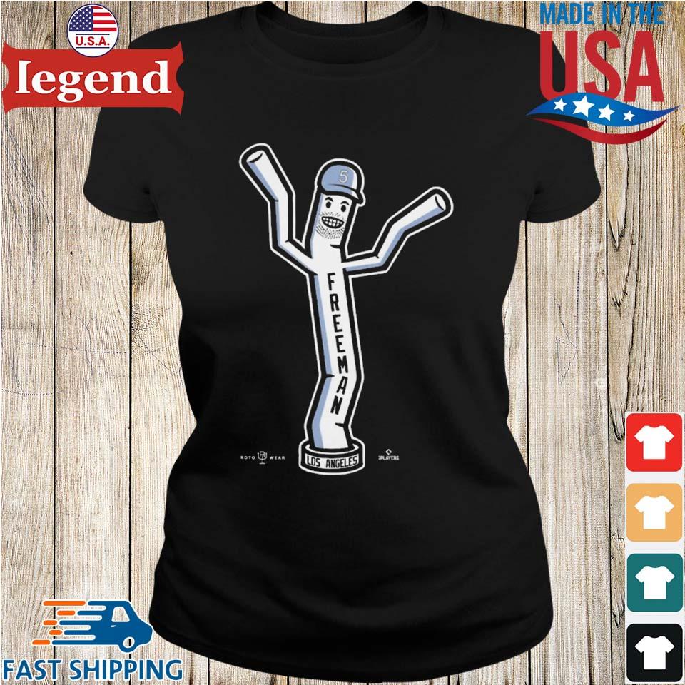 Dancing Freddie Shirt | Freddie Freeman Los Angeles Baseball Rotowear XL