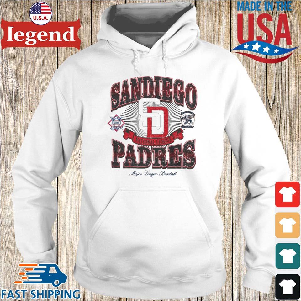 San Diego Padres New Era Mlb Cooperstown Gradient Arch T-shirt,Sweater,  Hoodie, And Long Sleeved, Ladies, Tank Top