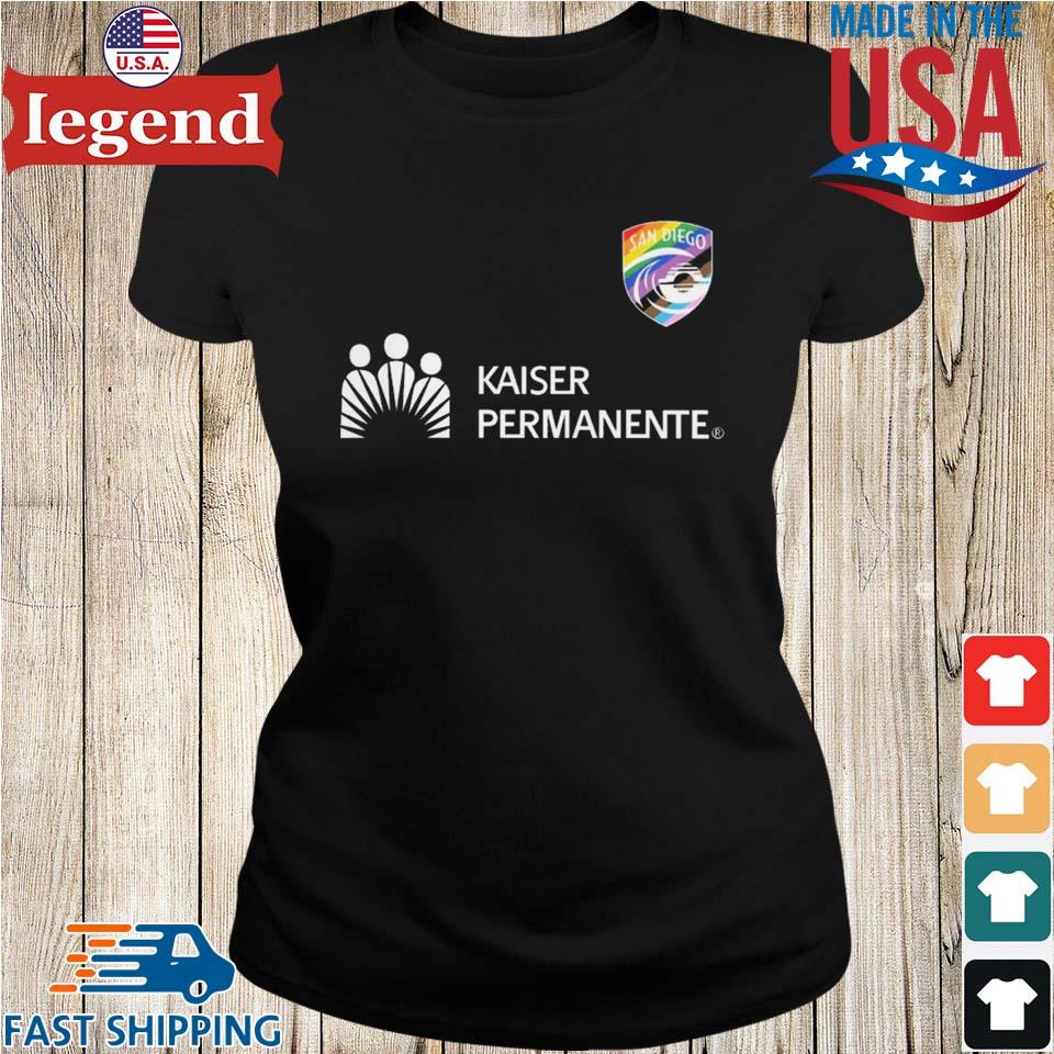 San Wave Fc Kaiser Permanente 2023 Special Edition Pride T-shirt,Sweater, Hoodie, And Long Sleeved, Ladies, Tank Top