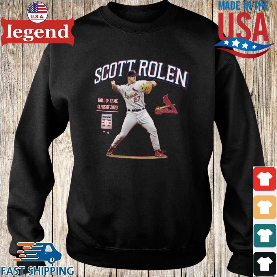 Scott Rolen St. Louis Cardinals Baseball Hall Of Fame 2023 T-shirt