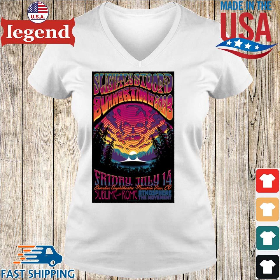 Slightly Stoopid Summer Time 2023 T Shirt, hoodie, sweater and long sleeve