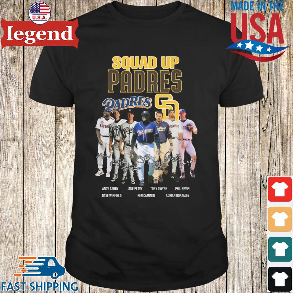 Official squad Up San Diego Padres Shirt, hoodie, sweater, long